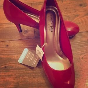 Women’s red high heels